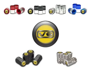 Couvercles De Valve Vélos Style Universel